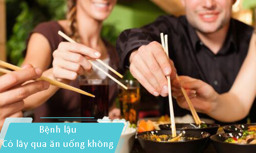 bệnh lậu có lây qua đường ăn uống không